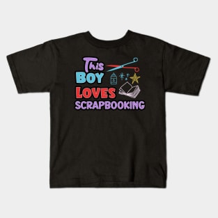 Scrapbooking Kids T-Shirt